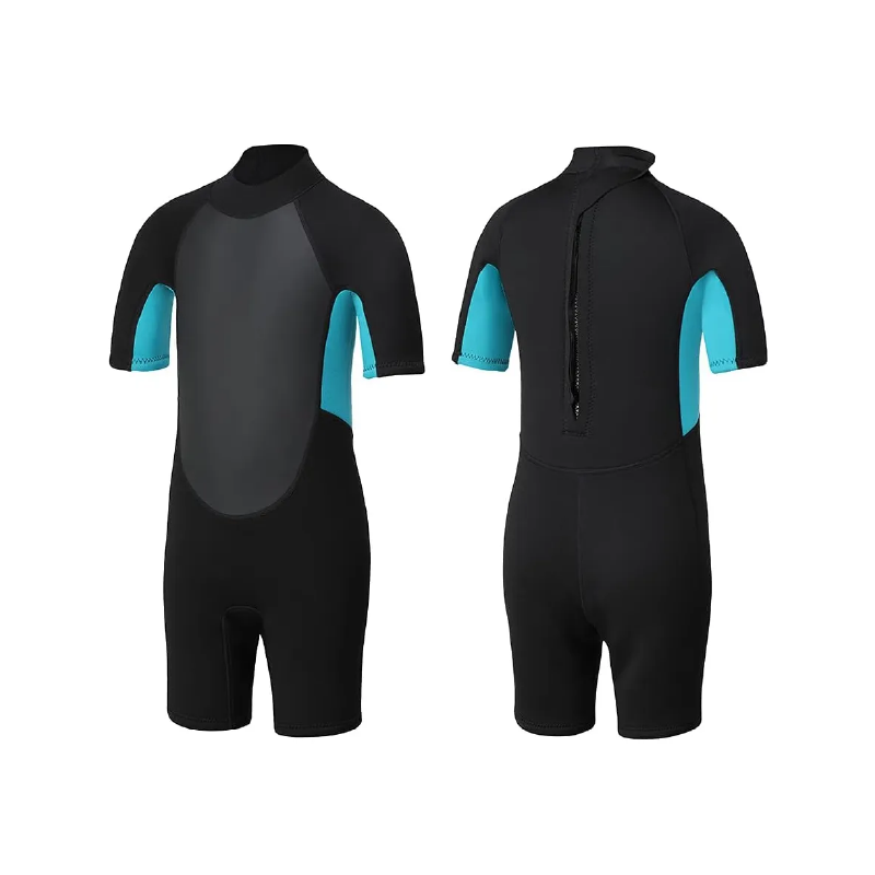 Traje de Neopreno Shorty para Niños - Protección Térmica y Solar (2mm)